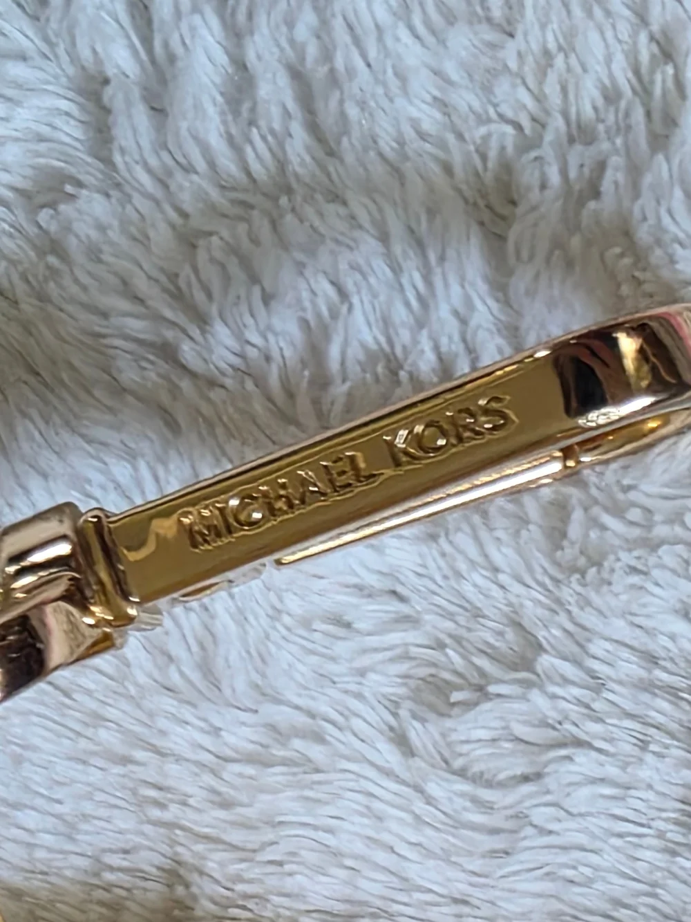 Michael Kors Yellow Idina Saffiano Leather Crossbody Purse Gold Hardware NWOT
